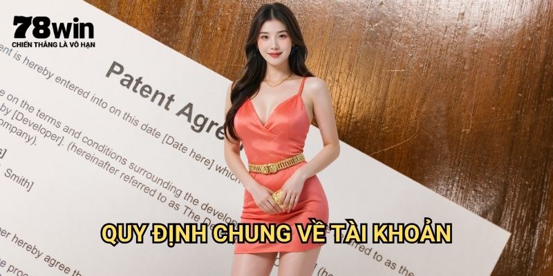 Điều Khoản Và Điều Kiện 78win: Quy Định Pháp Lý Người Dùng Cần Biết 1 Quy Định Chung Về Tài Khoản