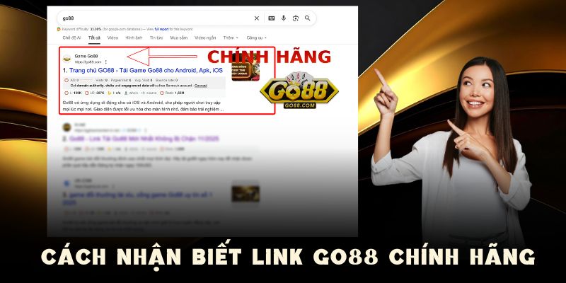 Cách nhận biết GO88 chính hãng qua link truy cập